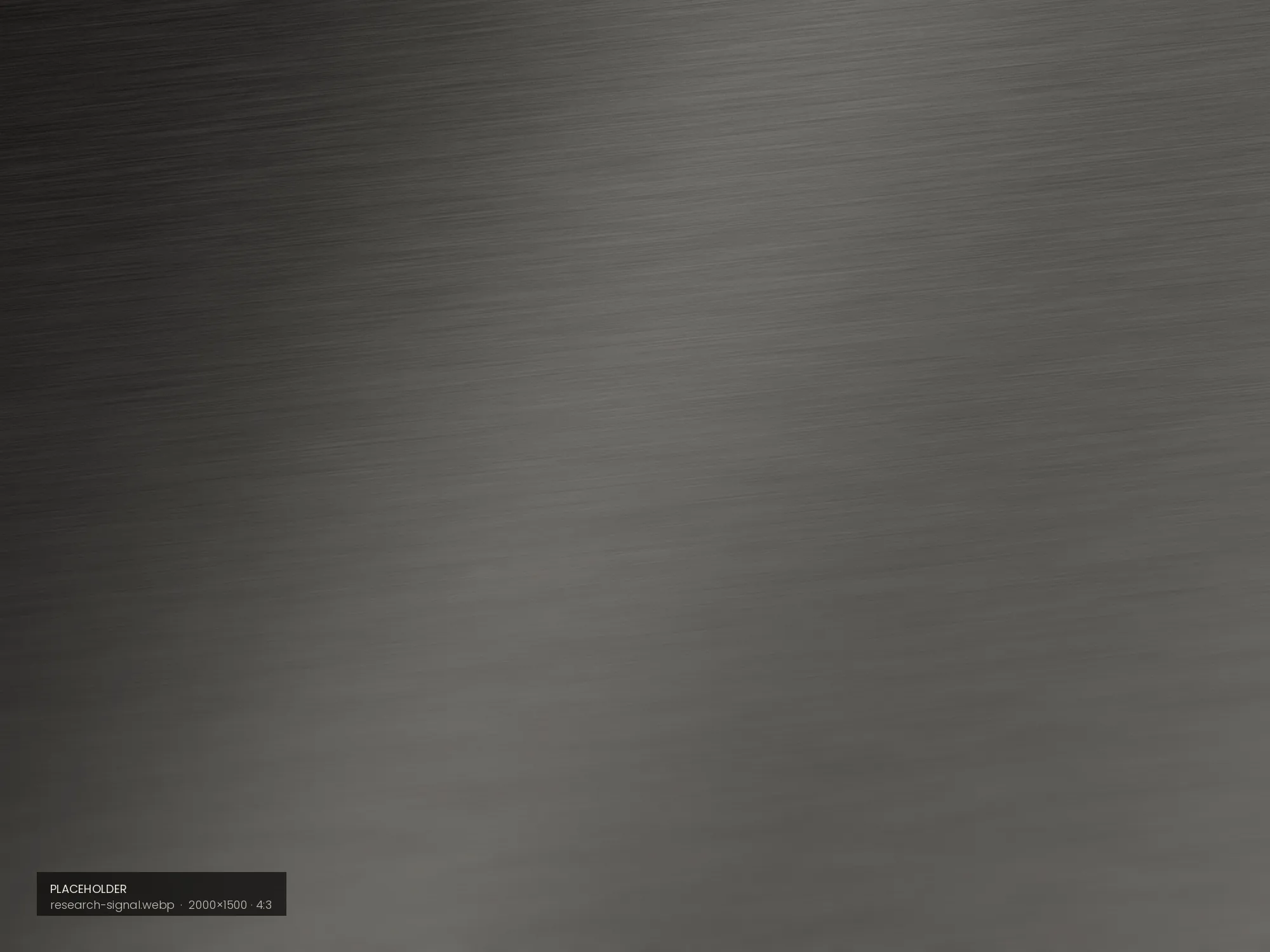 Macro study of a dark machined surface with fine directional grain